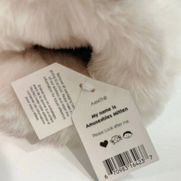 Jellycat Amuseables Mitten Winter Christmas 2025 Limited Edition Exclusive NWT - Picture 5 of 9